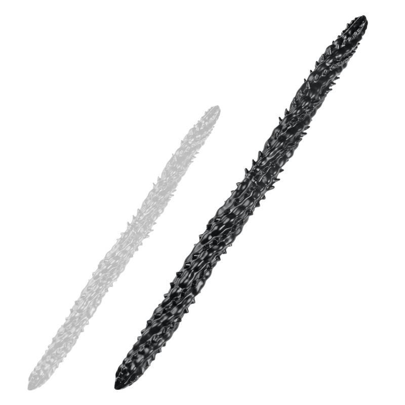 Deepleasure Gode Big Silur 80 x 6.5cm Noir